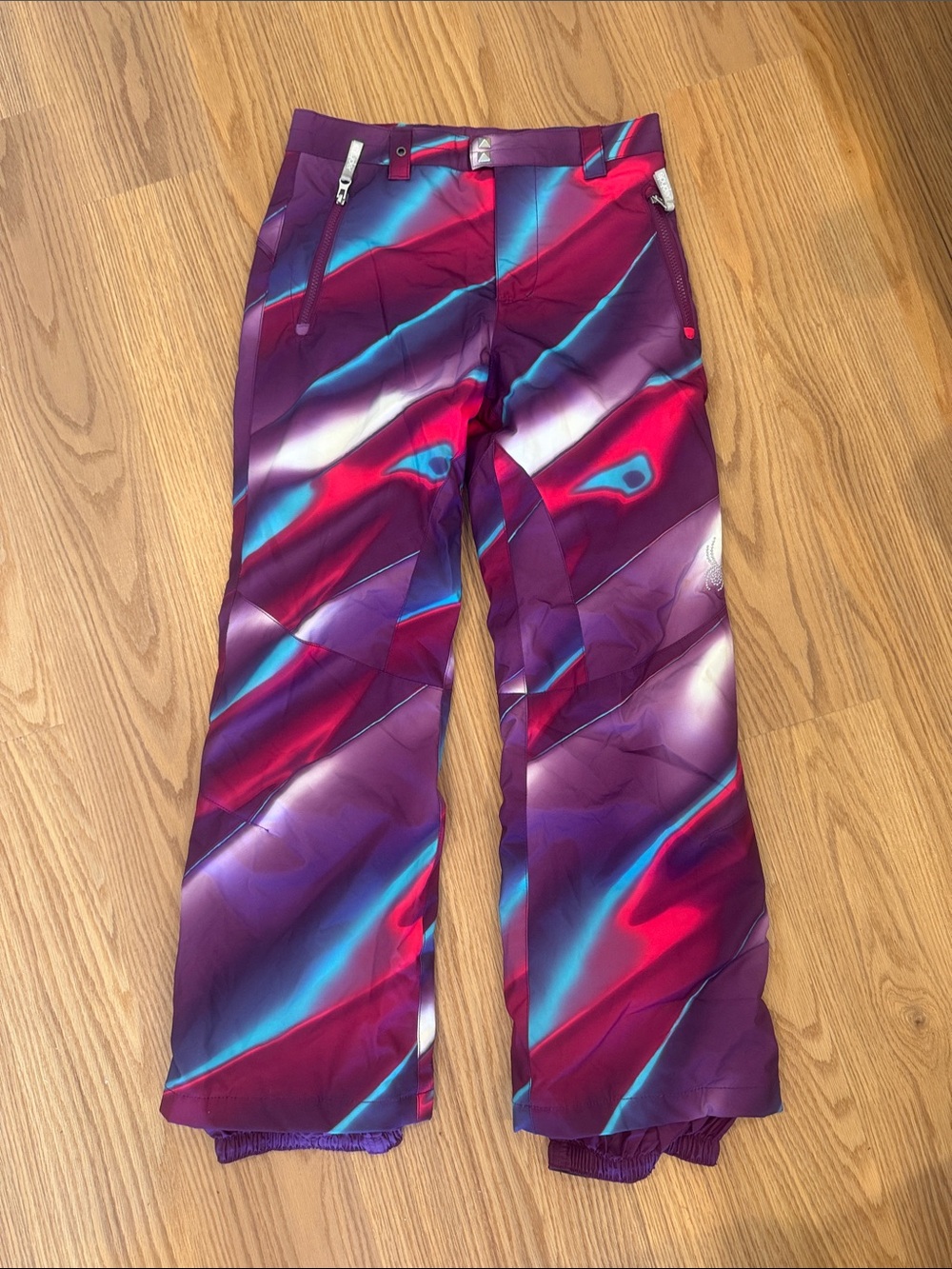 Spyder Girls Purple Multicolor Snow Pants
